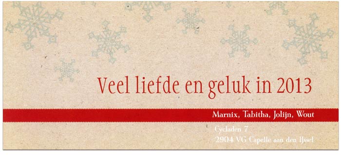 Fijne feestdagen
